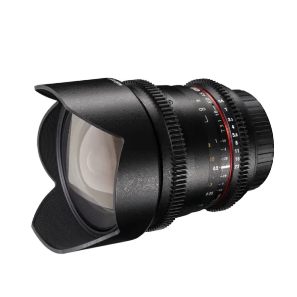 Walimex Pro Objectif grand angle 10 mm T3.1 VDSLR Canon EF-S pour Canon EOS 100, 1200, 650, 70, 700, Kiss X6i, Kiss X70