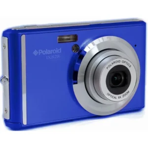 POLAROID IX828N Appareil Photo Numérique 20 MP - Ecran 2.4 - Stabilisateur d'image - Mode video Full HD 1080P - Zoom x8 - Bleu