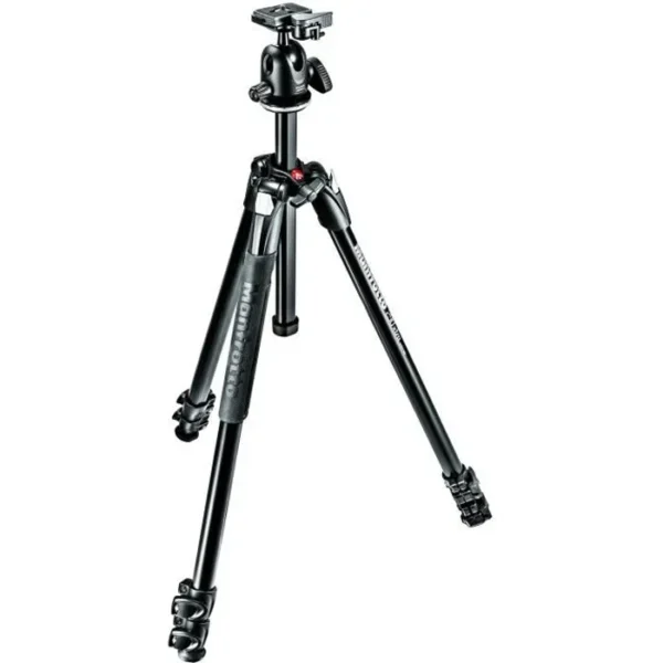 Trépied MANFROTTO 290 XTRA en aluminium avec rotule ball - Noir – Image 2