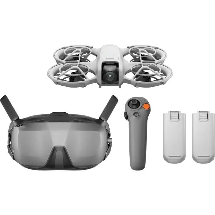 Drone – DJI – Neo Motion Fly More Combo – Vol immersif FPV – RC Motion 3 – DJI Goggles N3 – 3 batteries – Hub de charge
