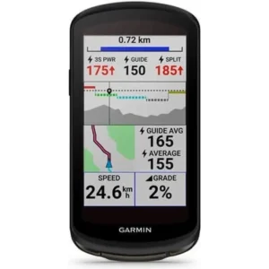 GPS - GARMIN - Edge 1040 Solar - Étui silicone - Supports VTT - Câble USB