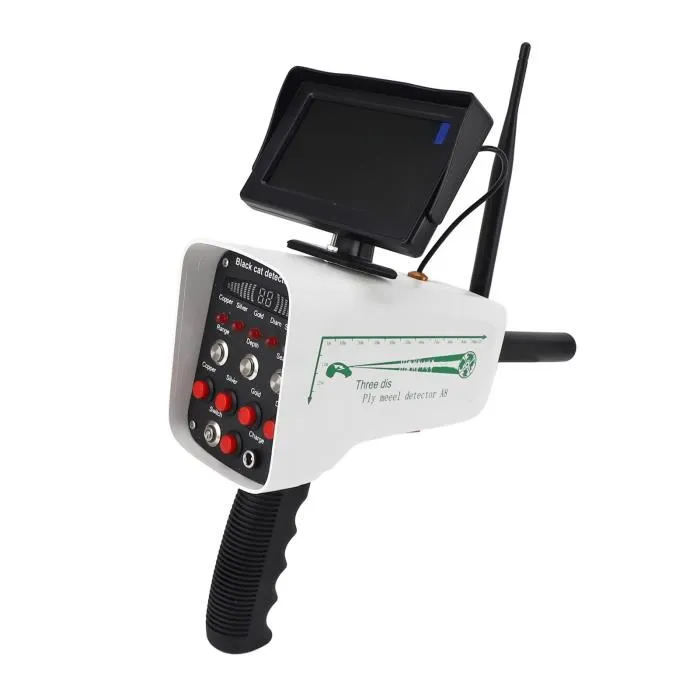 VGEBY scanner de recherche d’or Détecteur de métaux Gold Finder 1000M Portée 30M Profondeur Sensible jardin mesure Prise UE