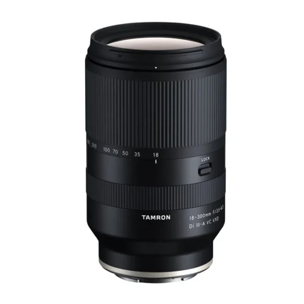 Tamron objectif 18-300mm f/3.5-6.3 di III-a vc vxd compatible avec sony e aps-c