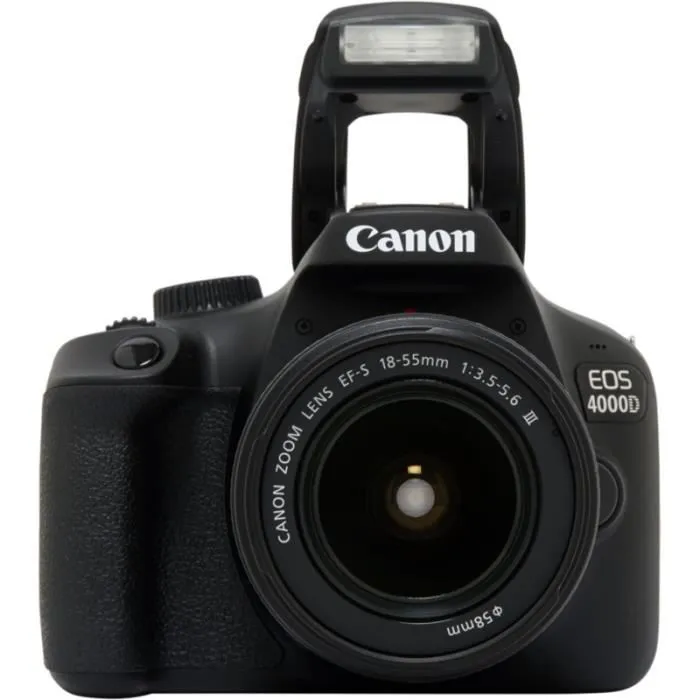 Canon EOS 4000D + EF-S 18-55 III – CANON – Appareil photo – Image – Son