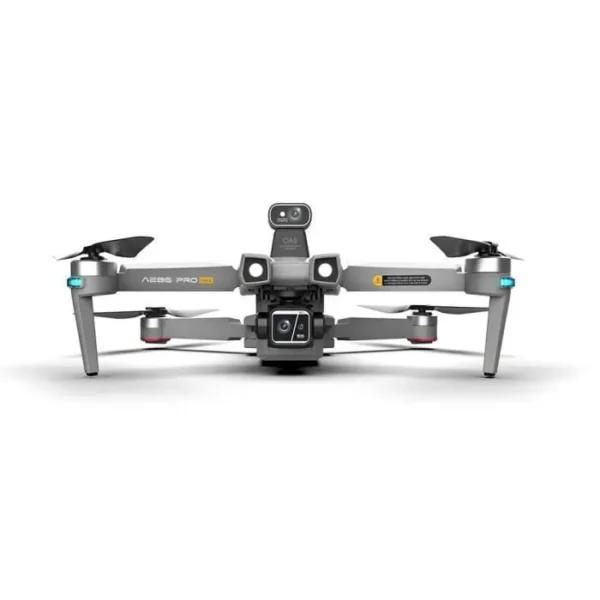 Drone 8K GPS FPV Caméra Full HD avec nacelle à 3 axes et évitement d'obstacles laser - Gris – Image 2
