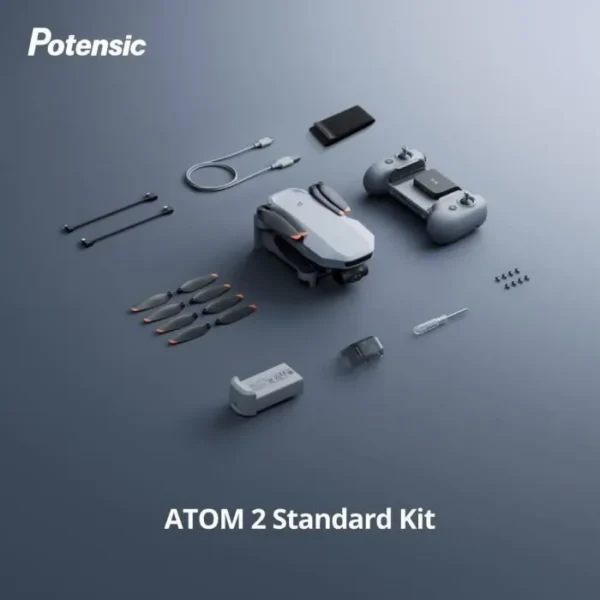 Drone - POTENSIC - ATOM 2 - Kit Standard - Caméra HD/4K - GPS intégré - Autonomie de 31 minutes - Portée de 10 km – Image 2
