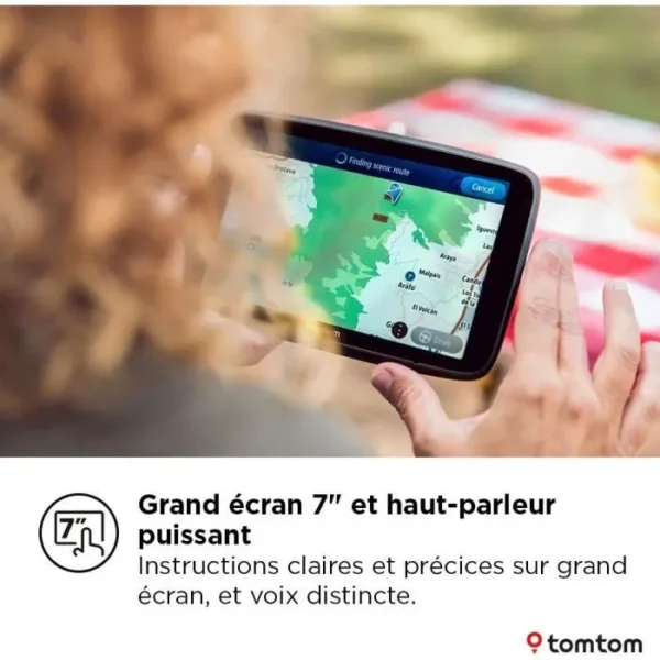 TomTom - GO Camper Max 2ème génération - GPS Camping-car, caravanes et voiture - 7 pouces - Points d'intérêts dédiés - Carte Monde – Image 2