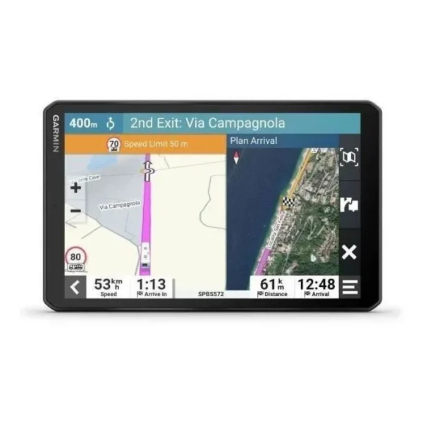 GPS GARMIN Camper 895 - Écran 8" - Itinéraires personnalisés - Alertes spécifiques – Image 2