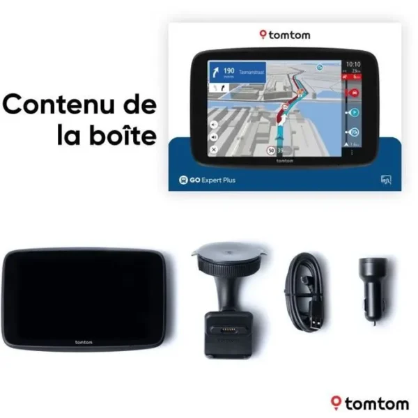 TomTom - GO Expert 7 Plus - GPS Poid Lourd, Bus, voiture - Planification de Parcours - TomTom Traffic - Carte Monde – Image 2