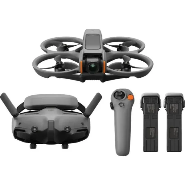 Pack Drone - DJI - Avata 2 + Stabilisateur RC Motion 3 + Casque Googles 3 + 3 batteries – Image 2