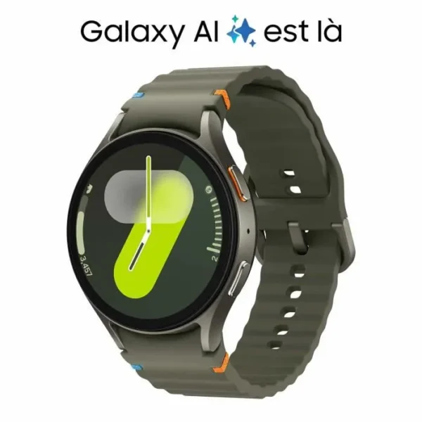 Montre connectée Samsung Watch7 44mm Vert kaki 4G – Image 2