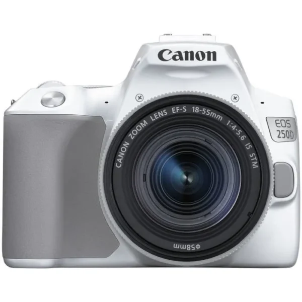 CANON EOS 250D + EF-S 18-55 IS STM - Appareil photo numérique - Blanc & Silver – Image 4
