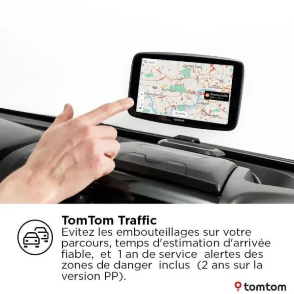 TomTom - GO Camper Max 2ème génération - GPS Camping-car, caravanes et voiture - 7 pouces - Points d'intérêts dédiés - Carte Monde – Image 3