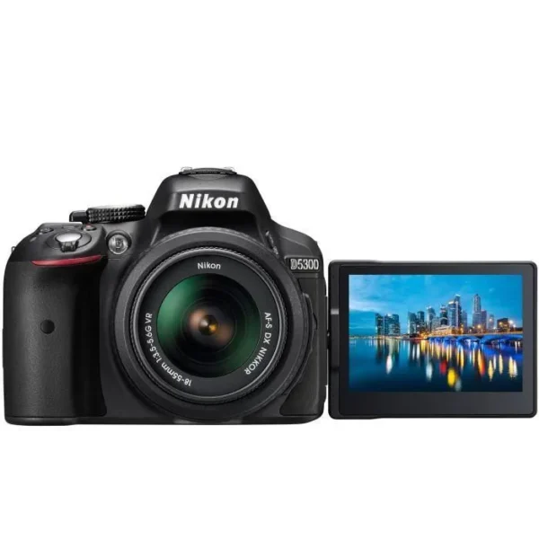 NIKON D5300 Reflex + Objectif 18-55mm VR II - Noir – Image 3
