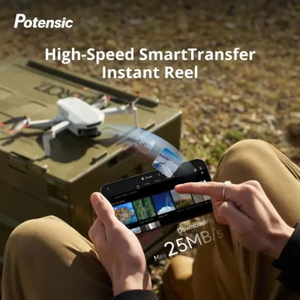 Drone - POTENSIC - ATOM 2 - Fly More Combo - Caméra HD/4K - GPS intégré - Autonomie de 15-25 minutes - Portée de 300 mètres – Image 4