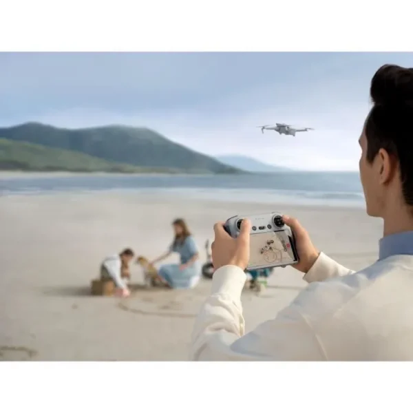 Drone - DJI - Mini 3 Fly More Combo - Avec radiocommande smart controller - Gris – Image 5